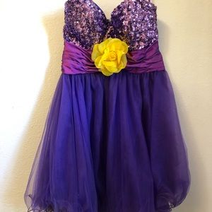 Custom purple dress🌼